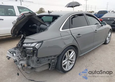 2023 Audi A4 Premium Plus 45 Tfsi S Line Quattro S Tronic z USA, uszkodzony, nr VIN WAUEAAF41PN014843